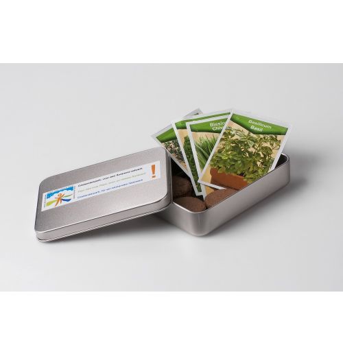 Original mailing - tin with seeds - Image 2